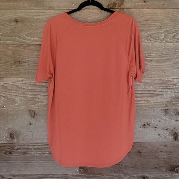 Anthropologie Another Love Rust Oversized Top Size XSmall - Picture 2 of 3